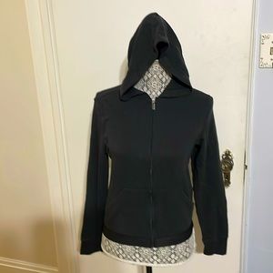 Calvin Klein zippered black hoodie size small